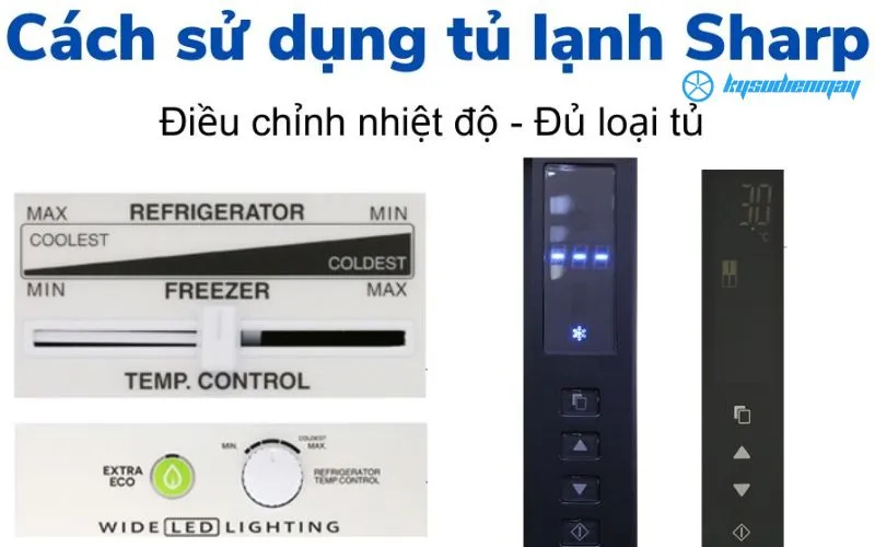 hướng dẫn sử dụng tủ lạnh sharp tiết kiệm 